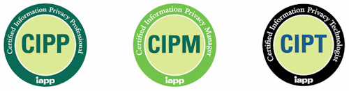 CIPP, CIPM, CIPT