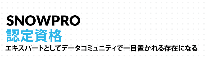 Snowpro Certifications: Stand out in the data community as an expert